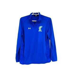 Steelmen‎ Jacket Mens XL Blue Under Armour Pullover Sweater